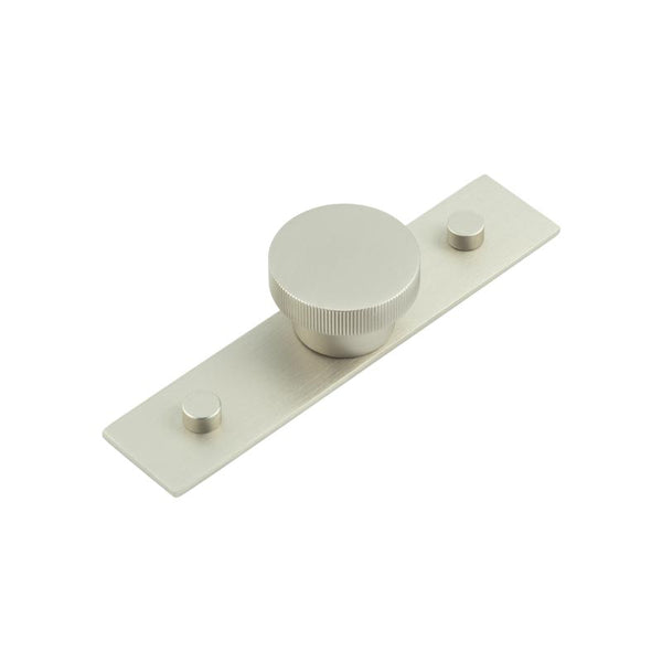 Hoxton, Hoxton Thaxted Cupboard Knobs 40mm Plain Backplate, Cabinet Hardware, Cabinet Knobs