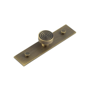 Hoxton, Hoxton Murray Cupboard Knobs 30mm Plain Backplate, Cabinet Hardware, Cabinet Knobs