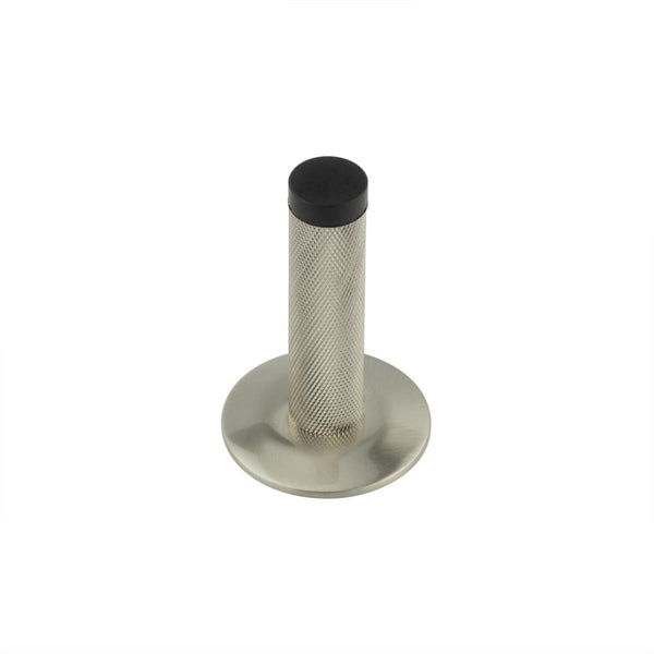 Burlington, Burlington Knurled Wall Mounted Doorstops with Chamfered Rose, Door Stops, Door Stops