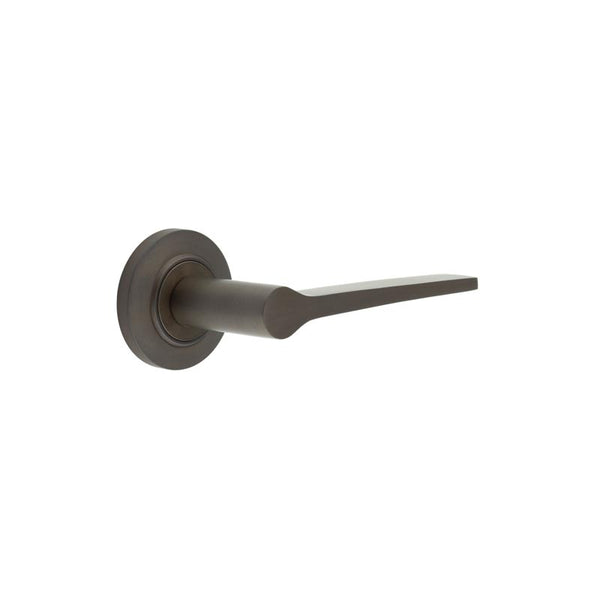 Burlington, Burlington Knightsbridge Door Handle with Chamfered Rose, Door Handles, Lever On Rose