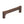 Wooden Gio Cabinet Pull Handle by M Marcus - Heritage Brass