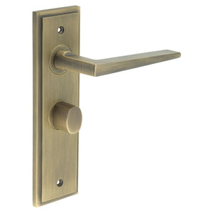 Burlington, Burlington Mayfair Door Handle Bathroom Backplate & Turn & Release -Inner 2, Door Handles, Bathroom Backplate  & Turn & Release 2, Burlington Mayfair Door Handle Bathroom Backplate  & Turn & Release 2