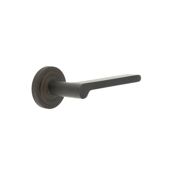 Burlington, Burlington Fitzrovia Door Handles with Stepped Rose, Door Handles, Lever On Rose