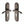 Ambassador Door Handle on Plate by M Marcus - Heritage Brass
