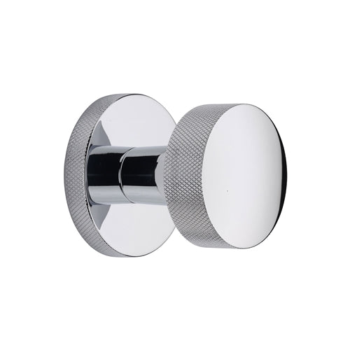 Knightsbridge Knurled Knob on Knurled Concealed base by M Marcus - Heritage Brass