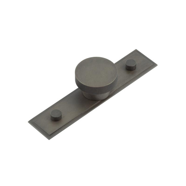 Hoxton, Hoxton Thaxted Cupboard Knobs 40mm Stepped Backplate, Cabinet Hardware, Cabinet Knobs