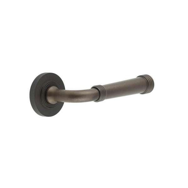 Burlington, Burlington Highgate Door Handles with Knurled Rose, Door Handles, Lever On Rose