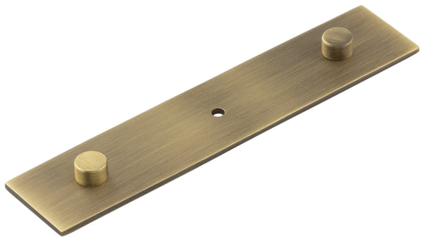 Hoxton, Hoxton Fanshaw Backplate for Cupboard Knobs 140x30mm, Cabinet Hardware, Cabinet Knobs