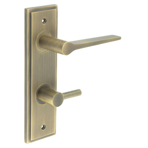 Burlington, Burlington Knightsbridge Door Handle Din Bathroom Backplate & Turn & Release -Inner 3, Door Handles, BathroomDin Backplate  & Turn & Release 3, Burlington Knightsbridge Door Handle Din Bathroom Backplate  & Turn & Release 3