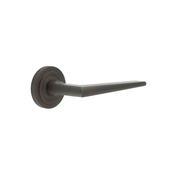 Burlington, Burlington Mayfair Door Handle with Stepped Rose, Door Handles, Lever On Rose