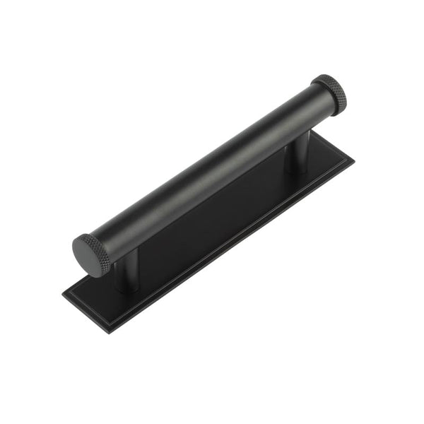 Hoxton, Hoxton Hoxton Wenlock Cabinet Handles 96mm Ctrs Stepped Backplate, Cabinet Hardware, Cabinet Pull Handles
