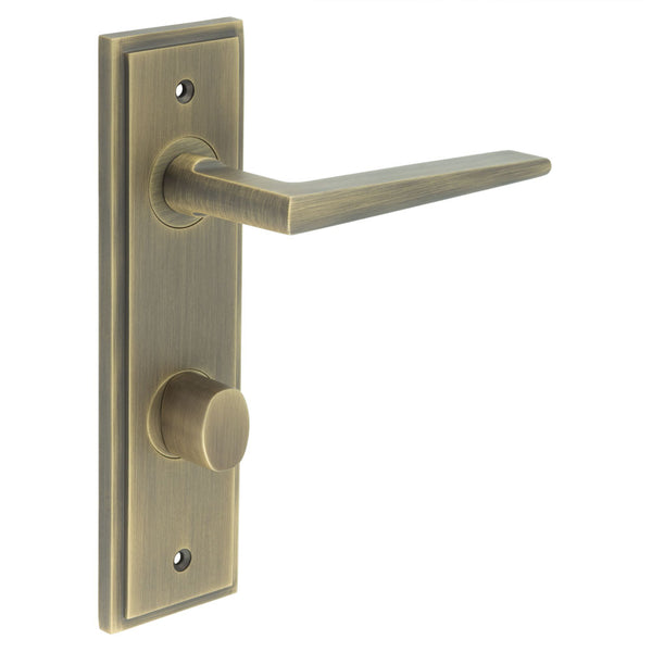 Burlington, Burlington Mayfair Door Handle Din Bathroom Backplate & Turn & Release -Inner 2, Door Handles, BathroomDin Backplate  & Turn & Release 2