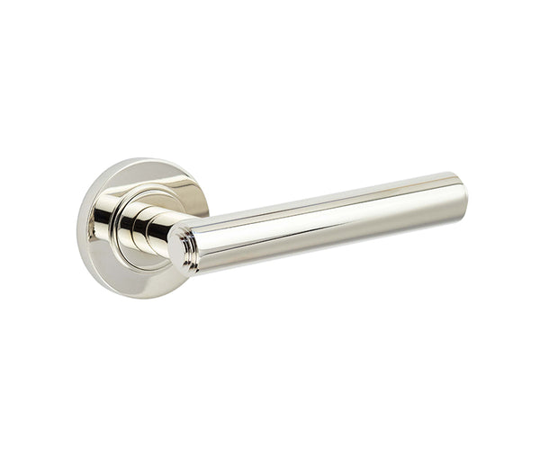 Burlington, Burlington Richmond Door Handles with Plain Rose, Door Handles, Lever On Rose