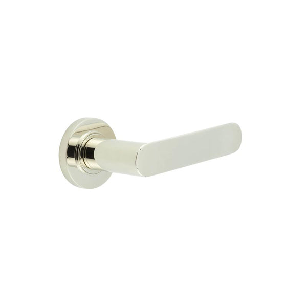 Burlington, Burlington Kensington Door Handles with Plain Rose, Door Handles, Lever On Rose