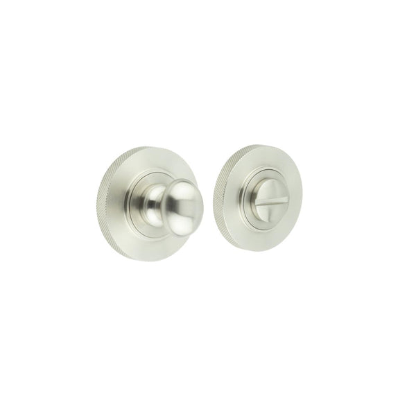 Burlington, Burlington Turns & Releases Inner 1 with Knurled Rose, Door Handles, Bathroom Backplate  & Turn & Release 1