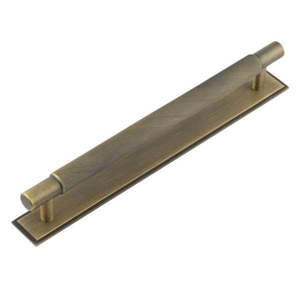 Hoxton, Hoxton Hoxton Taplow Cabinet Handles 224mm Ctrs Stepped Backplate, Cabinet Hardware, Cabinet Pull Handles