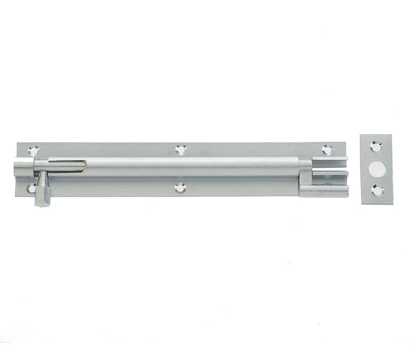 Jedo Brass Necked Barrel Bolts 50x25mm Satin Chrome