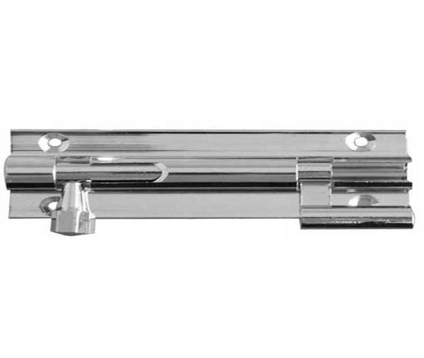 Jedo Brass Heavy Necked Barrel Bolts 150x38mm Polished Chrome