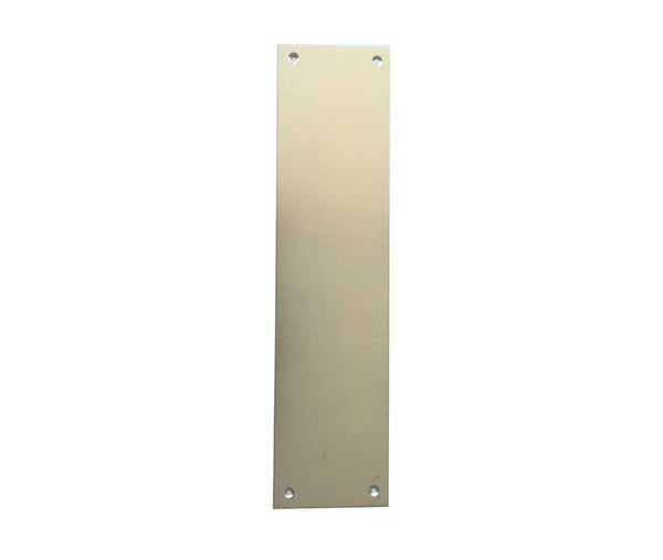 Jedo Plain Fingerplates 350x75mm Satin Anodised Aluminium