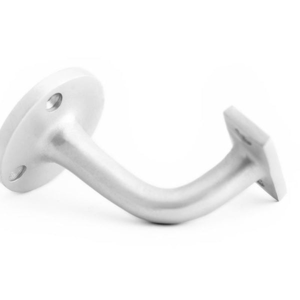 Aluminium Hand Rail Brackets 76mm Satin Anodised Aluminium
