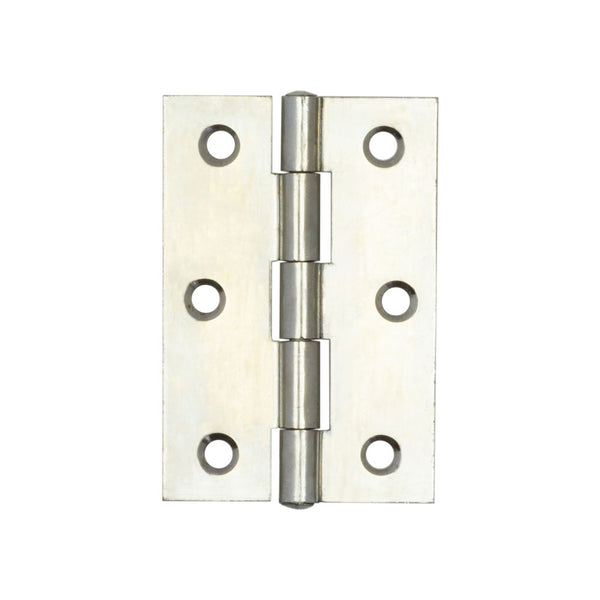 Steel Plain Bearing Butt Hinges 76x50x1.65mm Zinc Plate