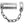 Jedo Security Door Chains 200mm Satin Chrome