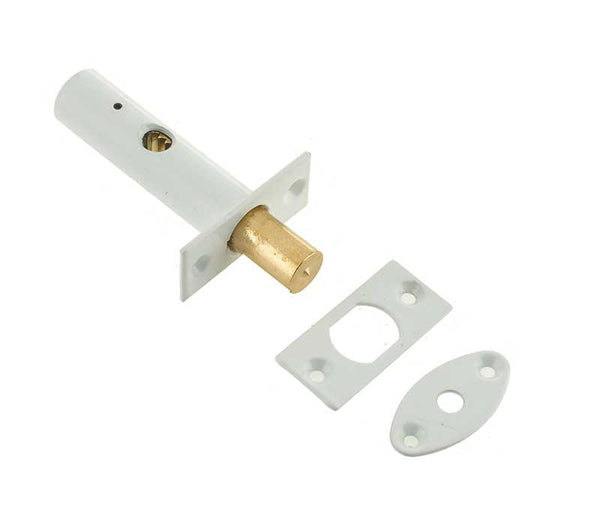 Jedo Mortice Rackbolt 61mm 62mm with 28mm Backset White
