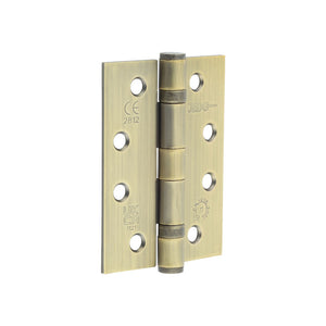 Jedo Grade 11 Steel Ball Bearing Hinges 102x76mm Antique Brass