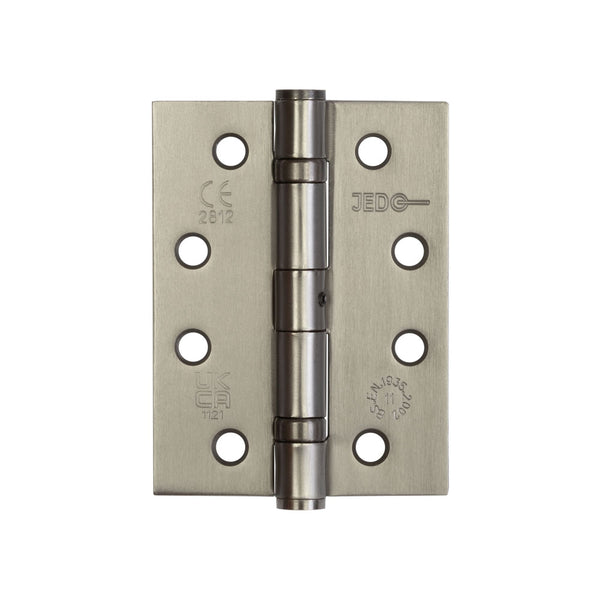 Jedo Grade 11 Steel Ball Bearing Hinges 102x76mm Gun Metal