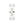Jedo Counter Flap Hinge 99x40x1mm Polished Chrome