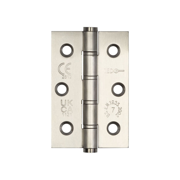 Jedo Stainless Steel Grade 7 Washered Hinges 76x50mm Satin Stainless Steel
