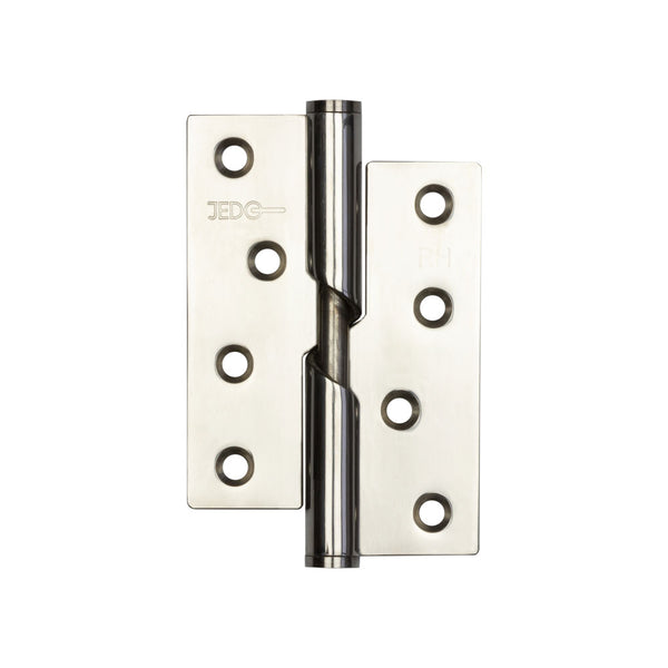Stainless Steel Rising Butt Hinges 102x76x3mm Polished Stainless Steel