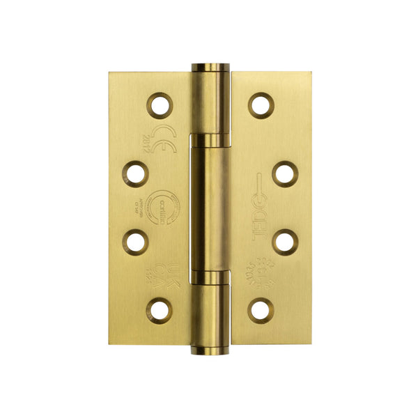 Certifire Stainless Steel Grade 13 Polymer Bearing Hinge 3 Knuckle Satin Brass