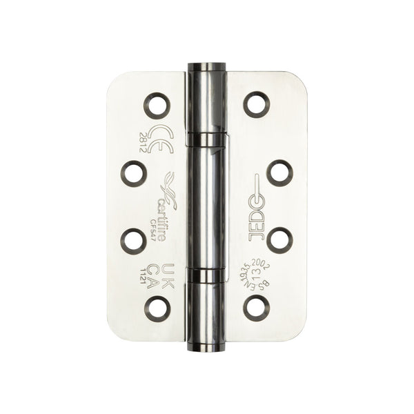 Certifire Stainless Steel Grade 13 Radiused Polymer Bearing Hinges 3 Knuckle (PCK 3) 102x76x3mm Poli