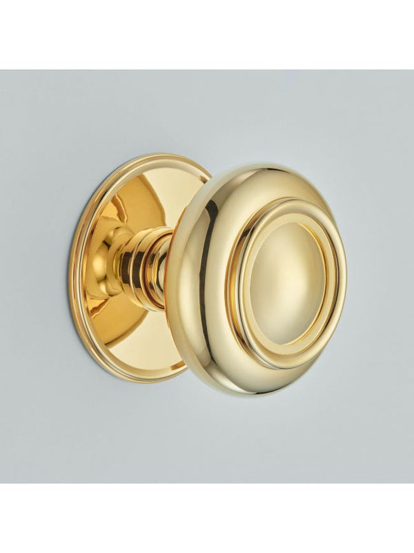 Croft Ironmongery, Verve Centre Door Knob-4176, Exterior Hardware, Centre Door Knobs