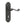 Turnberry Suite Door Handle on Lockplate Black