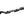 Antique Range Bulb End Casement Stay 250mm Black