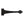 Antique Gate Hinges 315mm Black