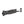 Antique Necked Bolts 200mm Black