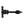 Antique Gate Hinges 160mm Black