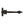 Antique Gate Hinges 300mm Black