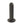 Antique Wall Mounted Doorstops 90mm Black