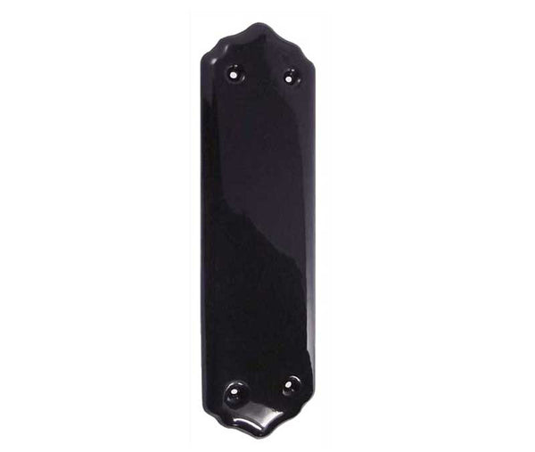 Jedo Porcelain Fingerplates 280mm Black