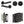 Complete Bloom Door Handle Pack - Bathroom - Black
