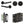 Complete Midtown Door Handle Pack - Bathroom - Black
