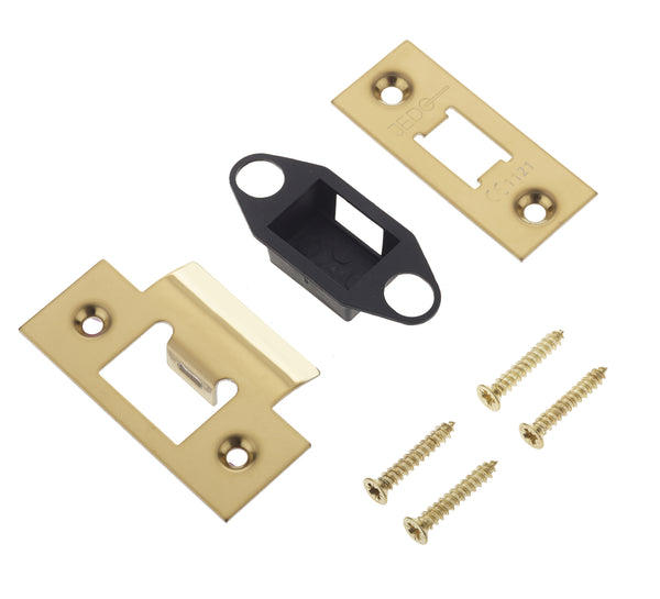 Jedo Accessory Packs for Heavy Duty Tubular Latches Brass Finish