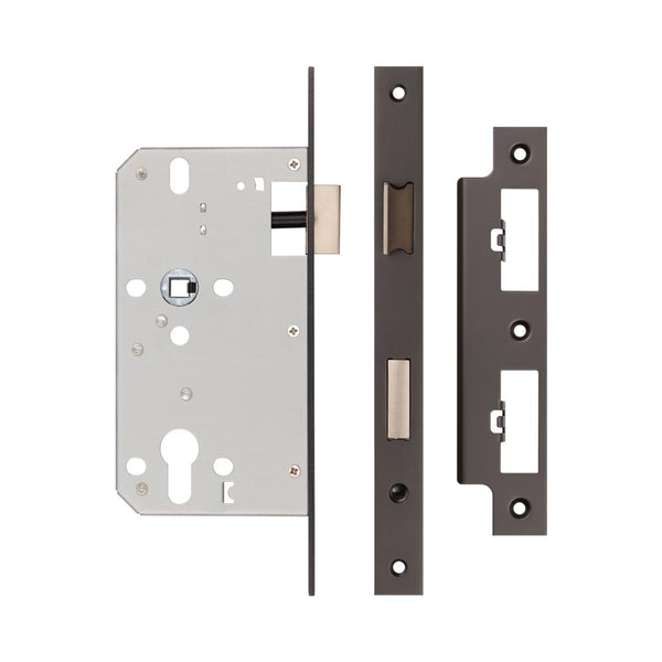 72mm Dark Bronze Din Euro Sashlock 60mm Backset