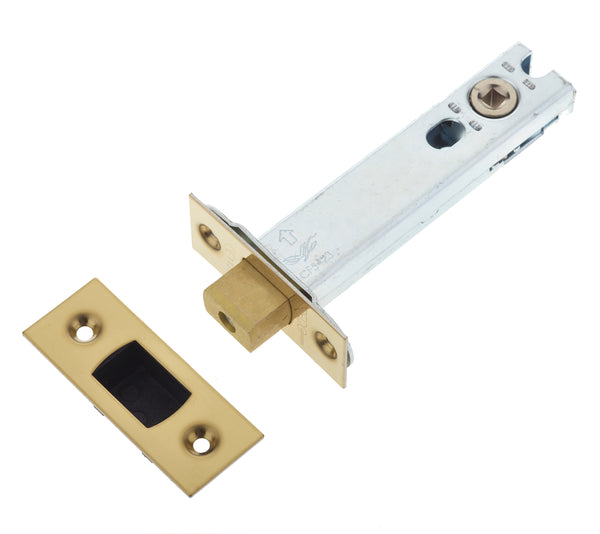 Jedo Heavy Duty Tubular Deadbolts 102mm Brass Finish