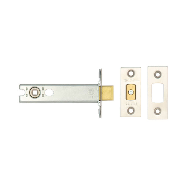 Jedo Heavy Duty Tubular Deadbolts 102mm Satin Stainless Steel