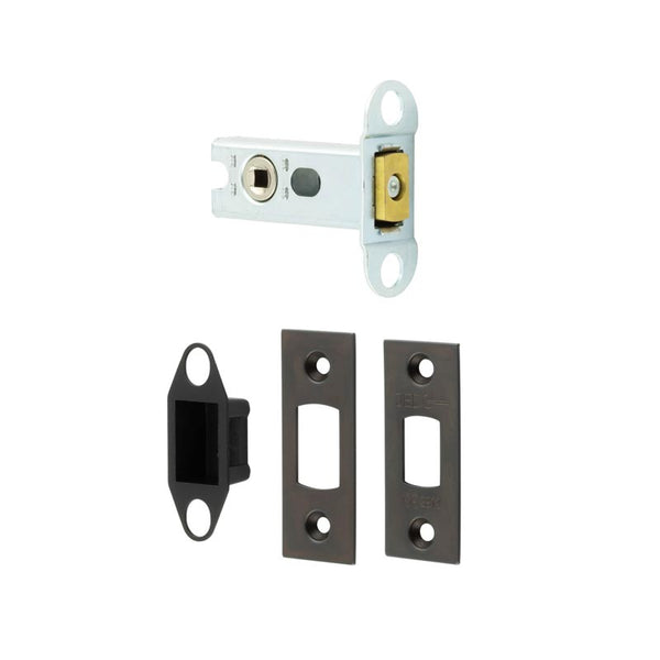Jedo Heavy Duty Tubular Deadbolts 64mm Dark Bronze